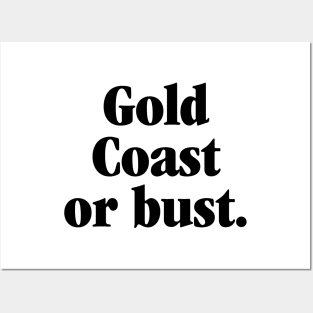 Gold Coast or Bust. - Ansett Wet TShirt Holidays Posters and Art